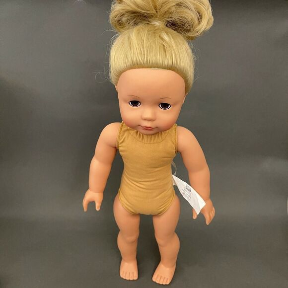 Pottery Barn Kids Gotz Doll Blond Hair 18" Tall - Picture 8 of 9
